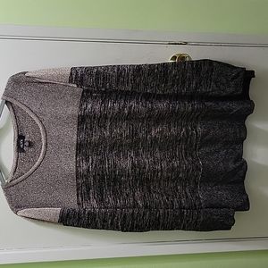 Gold and black sweater